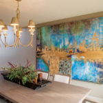 Dining Room and Art Detail by Design Studio.