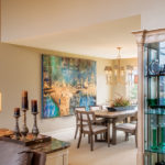 A modern dining room interior design by Design Studio.
